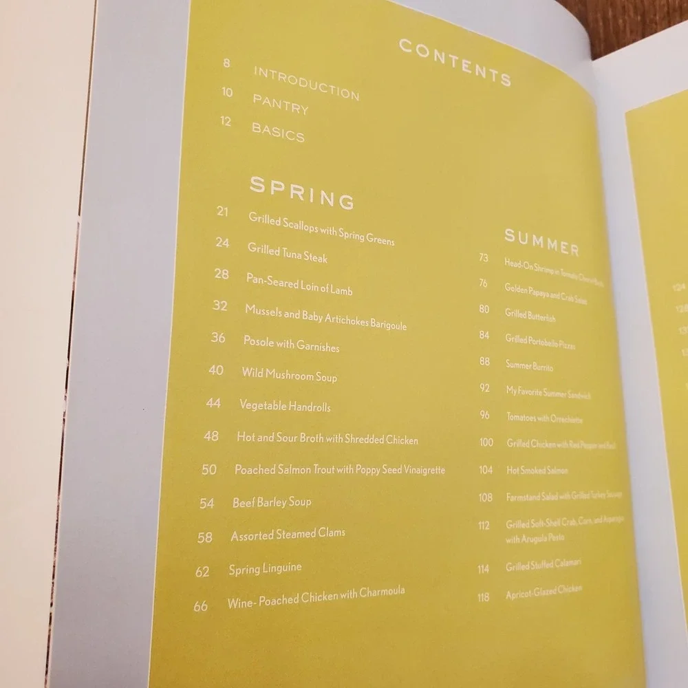 Vtg Martha Stewart's 1997 Hardcover Healthy 52 Quick Menus 175 Sensible Recipes‎